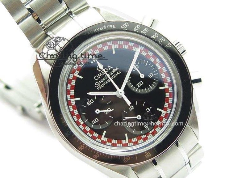 Speedmaster SS 2013 Pro Racing On SS Bracelet Manual Winding Chrono Movement