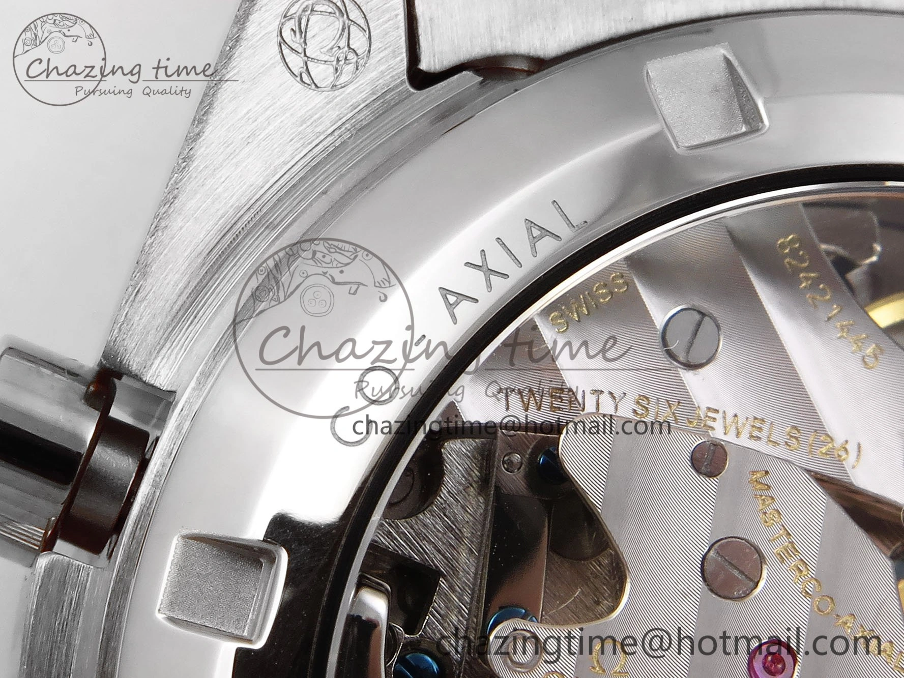 Speedmaster SS RMF Best Edition White Dial on SS Bracelet Lemania HW