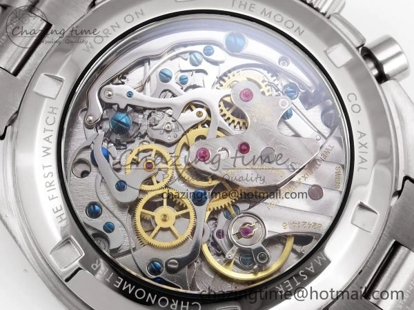 Speedmaster SS RMF Best Edition White Dial on SS Bracelet Lemania HW