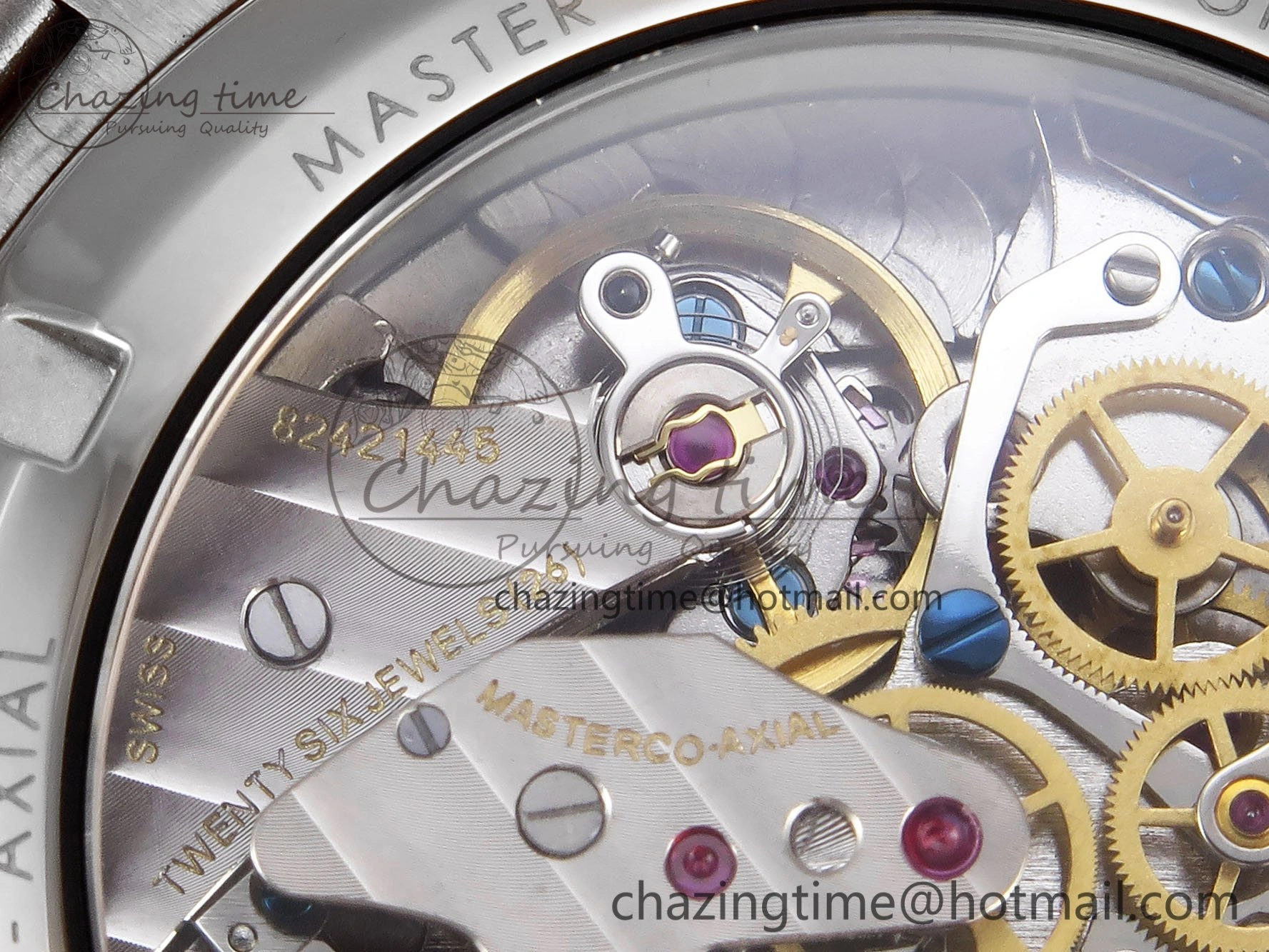 Speedmaster SS RMF Best Edition White Dial on SS Bracelet Lemania HW