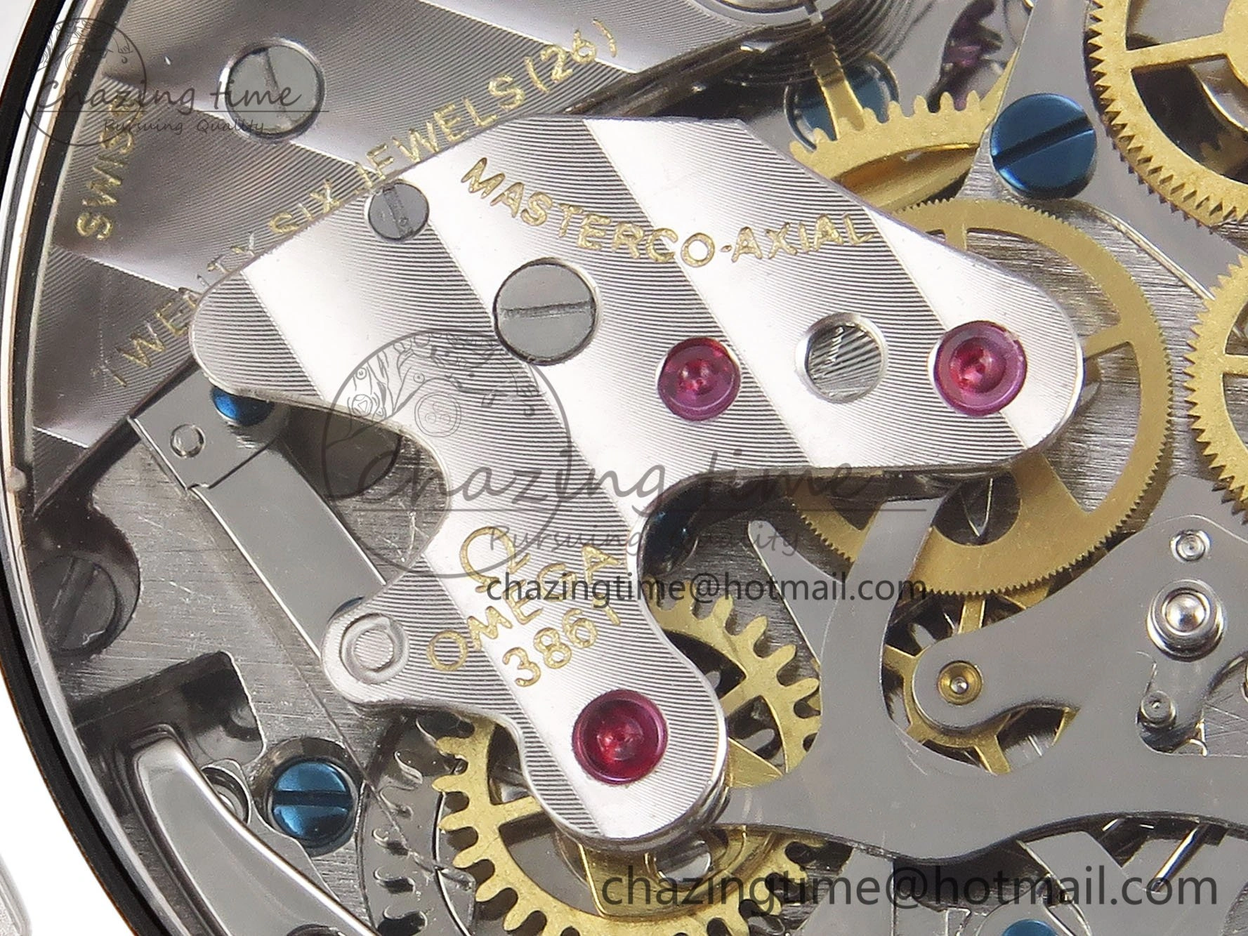 Speedmaster SS RMF Best Edition White Dial on SS Bracelet Lemania HW