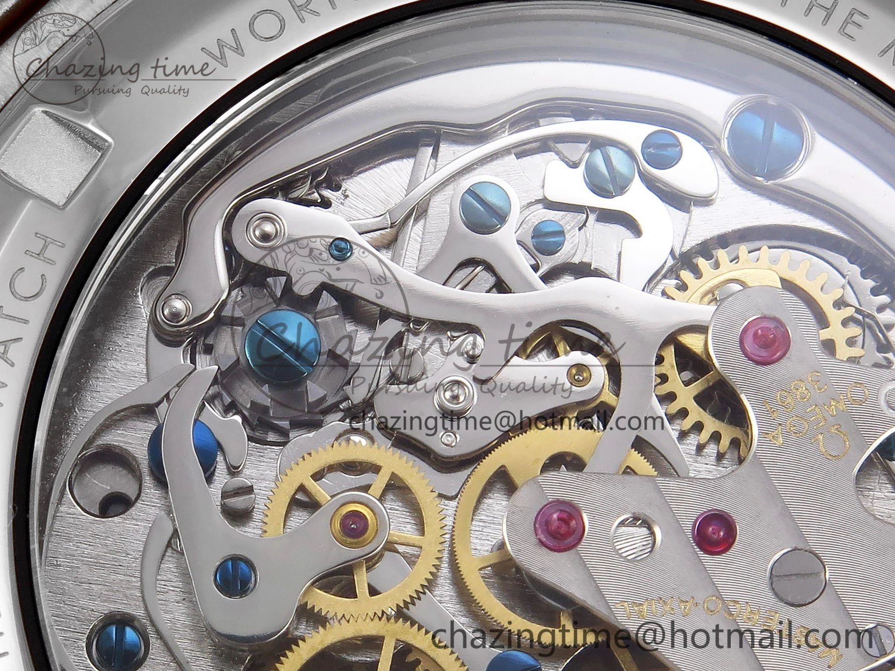 Speedmaster SS RMF Best Edition White Dial on SS Bracelet Lemania HW