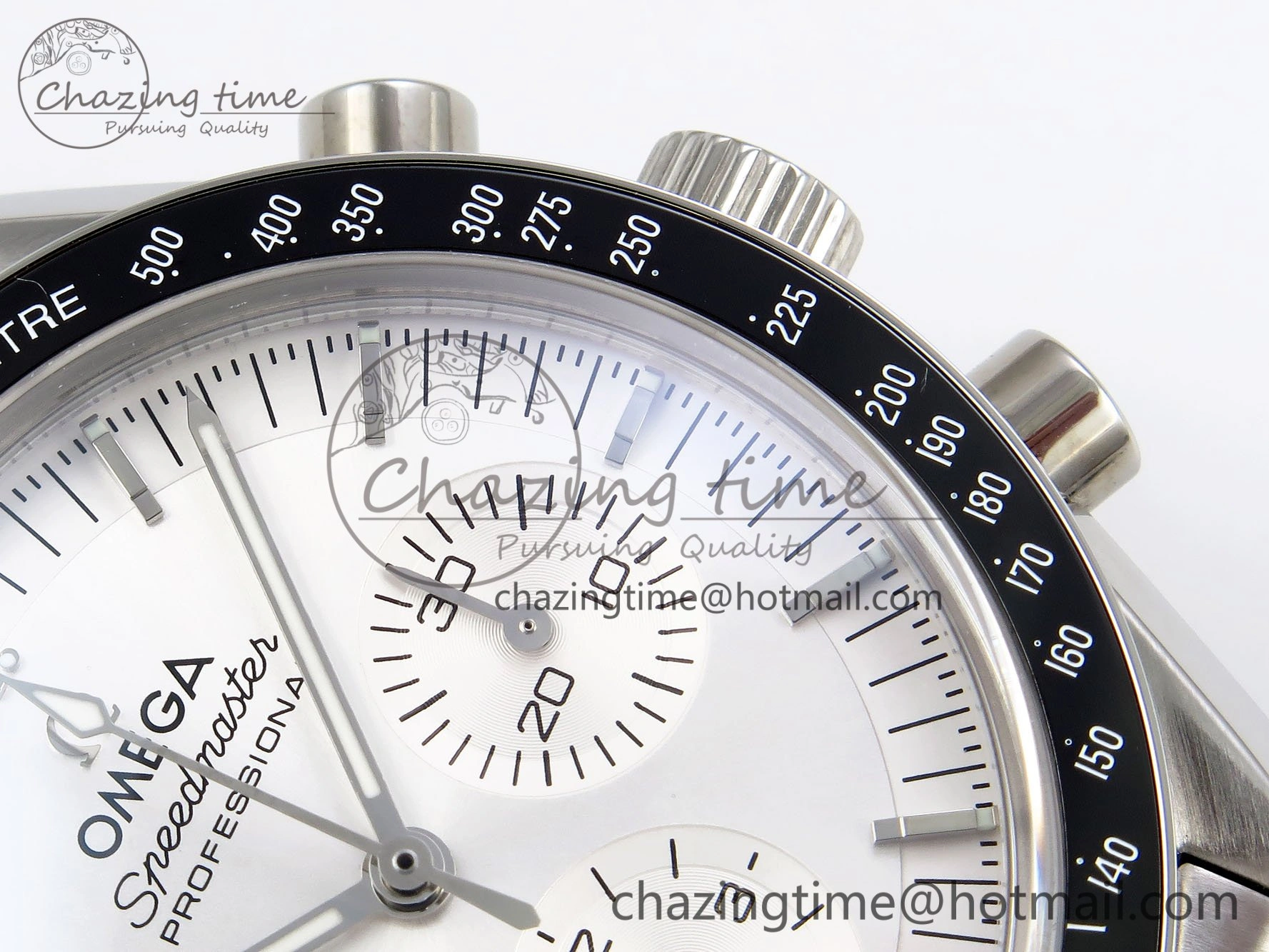 Speedmaster SS RMF Best Edition White Dial on SS Bracelet Lemania HW