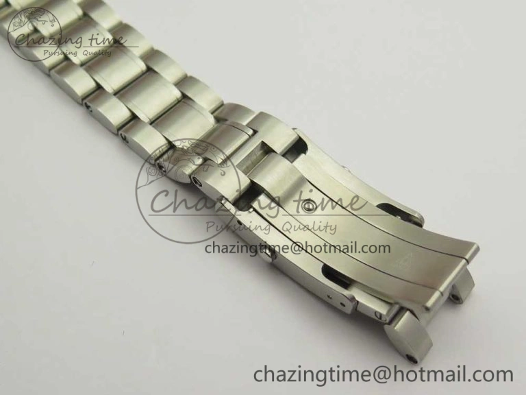 Speedmaster SS Sapphire Crystal Panda Blue White Dial on SS Bracelet Manual Winding Chrono Movement