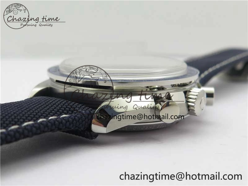 Speedmaster SS Snoopy Apollo OMF Best Edition White Dial on Nylon Strap Venus75