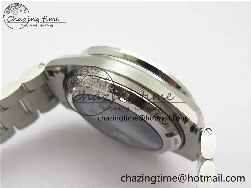 Speedmaster SS Snoopy Apollo OMF Best Edition White Dial on SS Bracelet Venus75