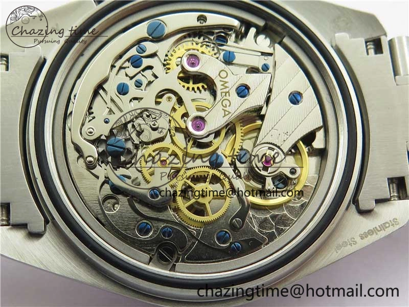 Speedmaster SS Snoopy Apollo OMF Best Edition White Dial on SS Bracelet Venus75
