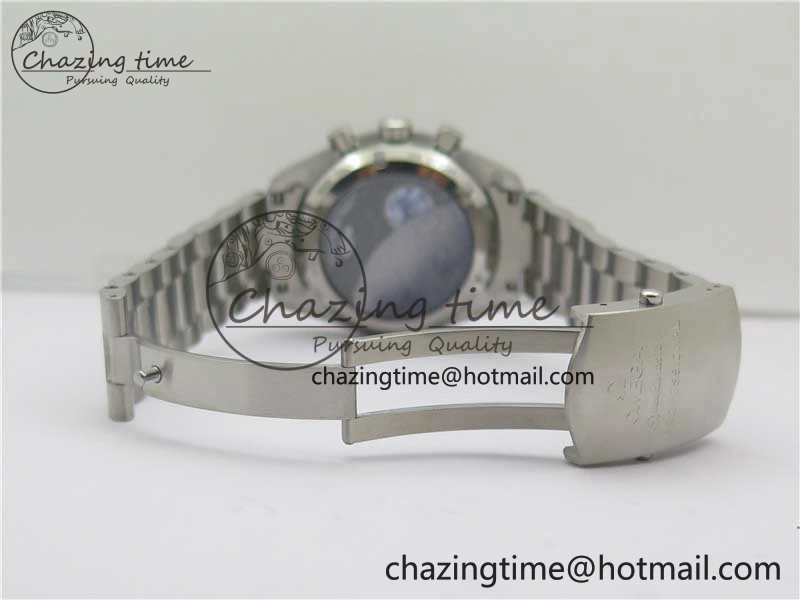 Speedmaster SS Snoopy Apollo OMF Best Edition White Dial on SS Bracelet Venus75