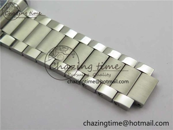 Speedmaster SS Snoopy Apollo OMF Best Edition White Dial on SS Flat link Bracelet Venus75