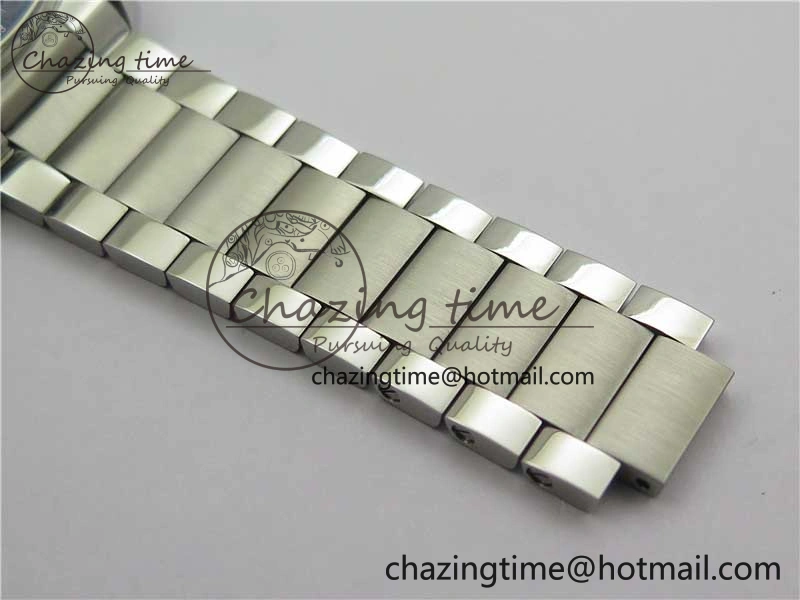 Speedmaster SS Snoopy Apollo OMF Best Edition White Dial on SS Flat link Bracelet Venus75