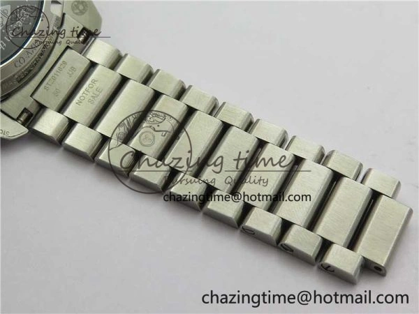 Speedmaster SS Snoopy Apollo OMF Best Edition White Dial on SS Flat link Bracelet Venus75