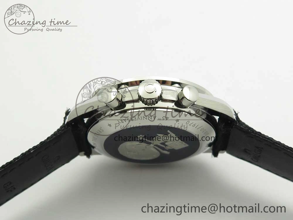 Speedmaster SS Snoopy OMF Best Edition White Dial on Nylon Strap Manual Winding Chrono Movement
