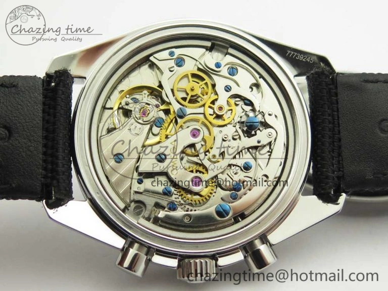 Speedmaster SS Snoopy OMF Best Edition White Dial on Nylon Strap Manual Winding Chrono Movement