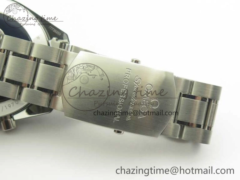 Speedmaster SS Snoopy OMF Best Edition White Dial on SS Bracelet Manual Winding Chrono Movement