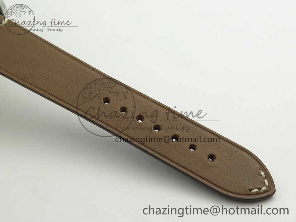 Speedmaster SS “Speedy Tuesday” OMF Best Edition Black Dial on Brown Leather Strap Manual Winding Chrono Movement