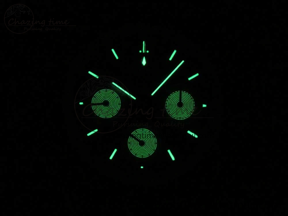 Speedmaster SS “Speedy Tuesday” OMF Best Edition Black Dial on Brown Leather Strap Manual Winding Chrono Movement