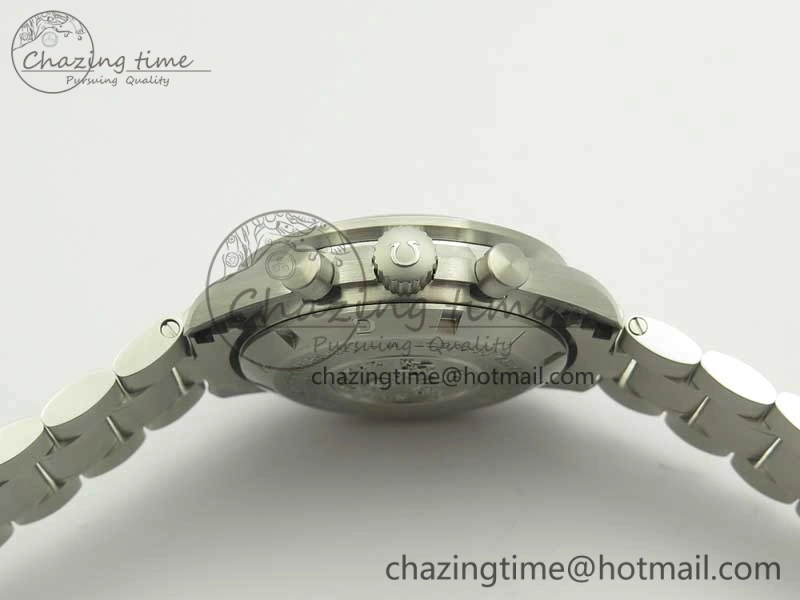 Speedmaster SS “Speedy Tuesday” OMF Best Edition Black Dial on SS Bracelet Manual Winding Chrono Movement