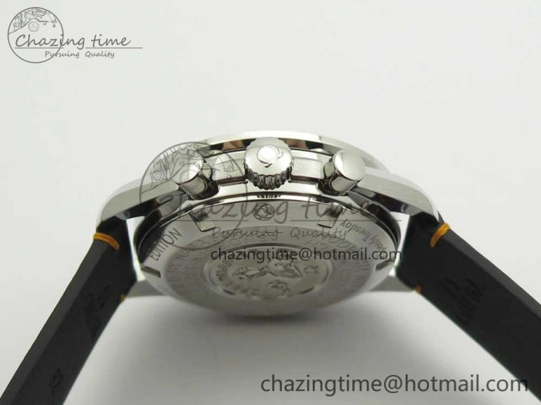 Speedmaster Speedy Tuesday 2 ‘Ultraman’ OMF Best Edition on Leather Strap Manual Winding Chrono Movement