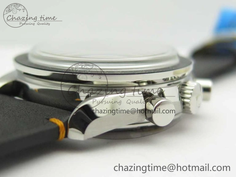 Speedmaster Speedy Tuesday 2 ‘Ultraman’ OMF Best Edition on Leather Strap Manual Winding Chrono Movement