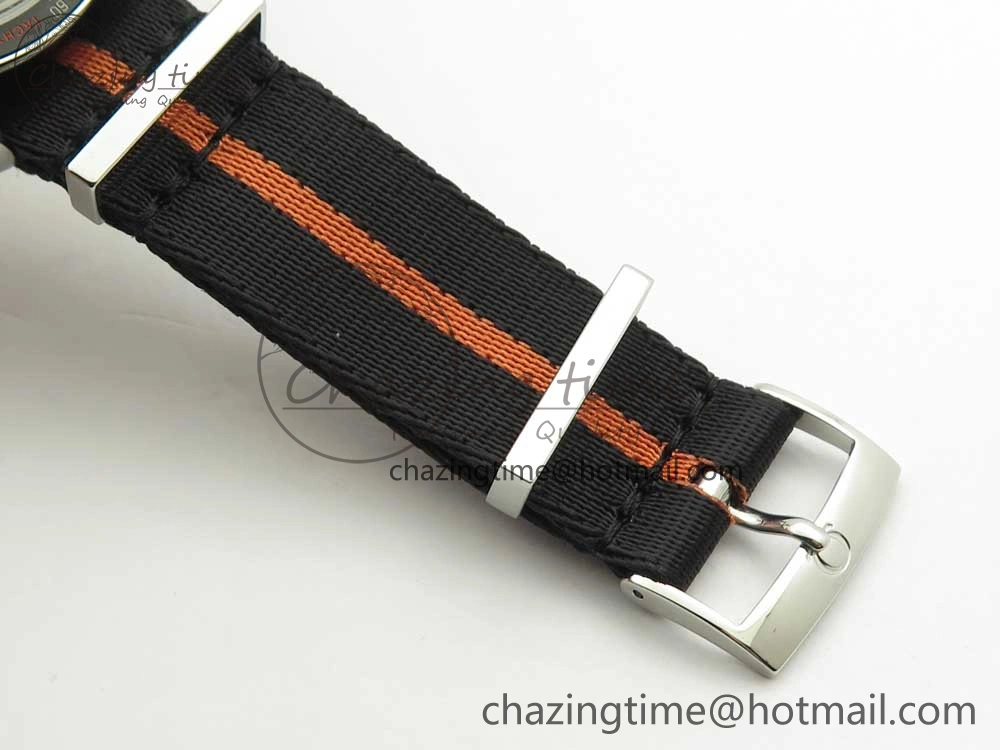 Speedmaster Speedy Tuesday 2 ‘Ultraman’ OMF Best Edition on Nato Strap Manual Winding Chrono Movement