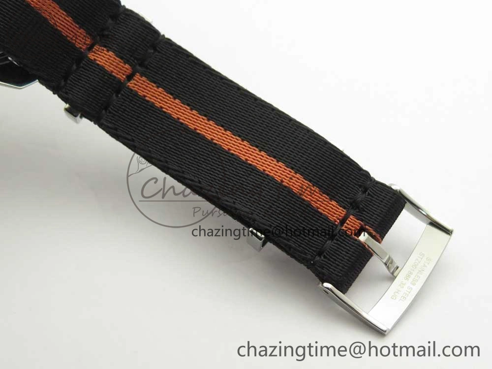 Speedmaster Speedy Tuesday 2 ‘Ultraman’ OMF Best Edition on Nato Strap Manual Winding Chrono Movement
