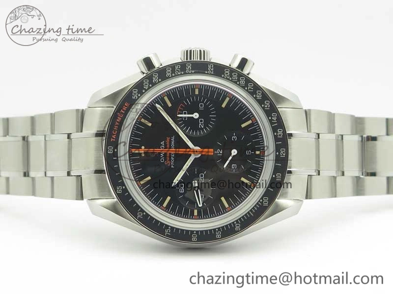 Speedmaster Speedy Tuesday 2‘Ultraman’OMF Best Edition on SS Bracelet Manual Winding Chrono Movement
