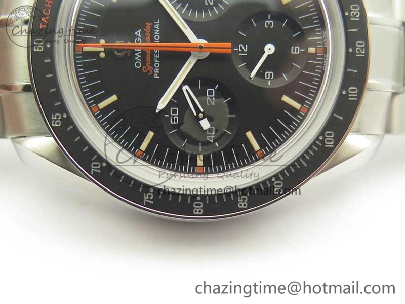 Speedmaster Speedy Tuesday 2‘Ultraman’OMF Best Edition on SS Bracelet Manual Winding Chrono Movement