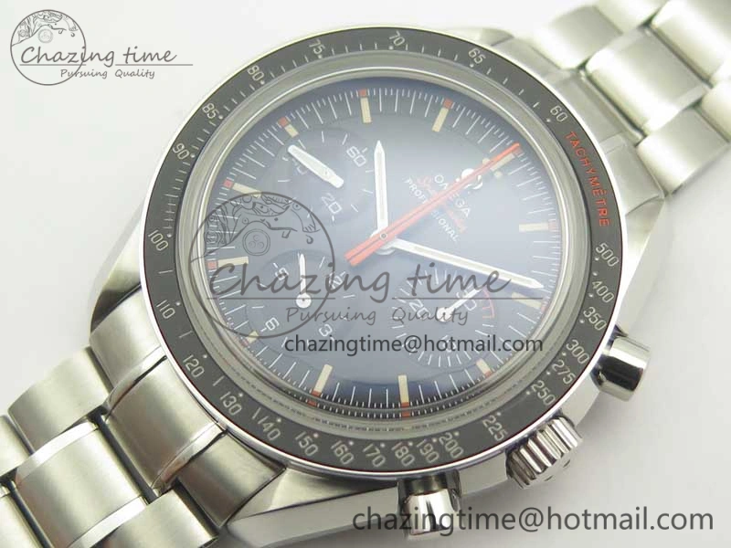 Speedmaster Speedy Tuesday 2‘Ultraman’OMF Best Edition on SS Bracelet Manual Winding Chrono Movement