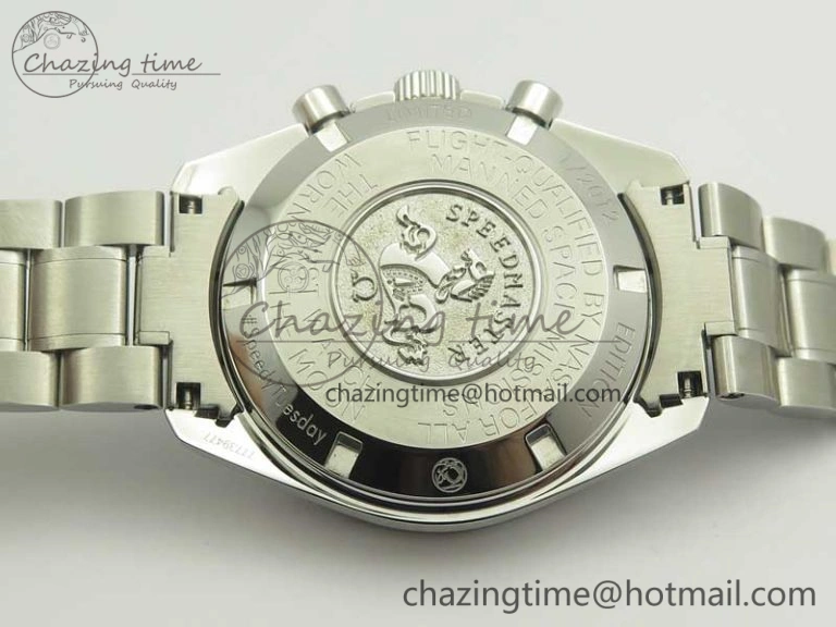 Speedmaster Speedy Tuesday 2‘Ultraman’OMF Best Edition on SS Bracelet Manual Winding Chrono Movement