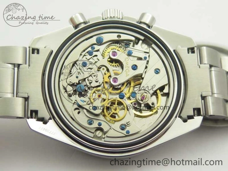 Speedmaster Speedy Tuesday 2‘Ultraman’OMF Best Edition on SS Bracelet Manual Winding Chrono Movement