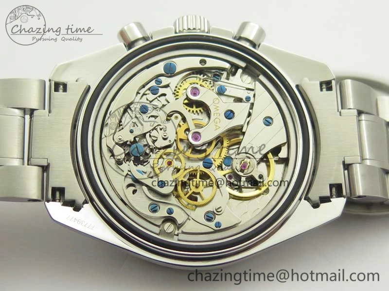 Speedmaster Speedy Tuesday 2‘Ultraman’OMF Best Edition on SS Bracelet Manual Winding Chrono Movement
