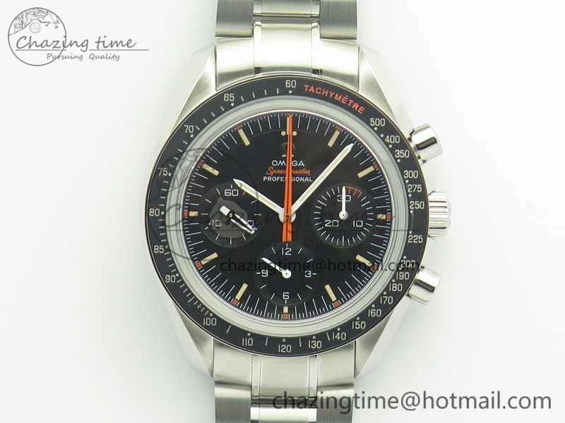 Speedmaster Speedy Tuesday 2‘Ultraman’OMF Best Edition on SS Bracelet Manual Winding Chrono Movement