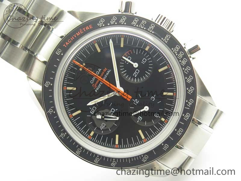 Speedmaster Speedy Tuesday 2‘Ultraman’OMF Best Edition on SS Bracelet Manual Winding Chrono Movement