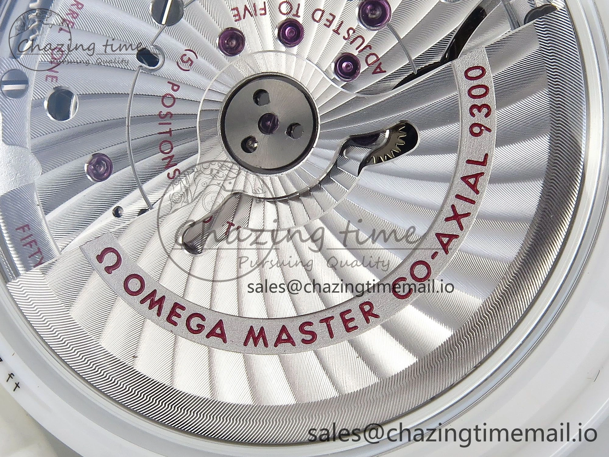 Speedmaster White Side Of The Moon N1F 1:1 Best Edition White Dial White Ceramic on White Leather Strap A9300