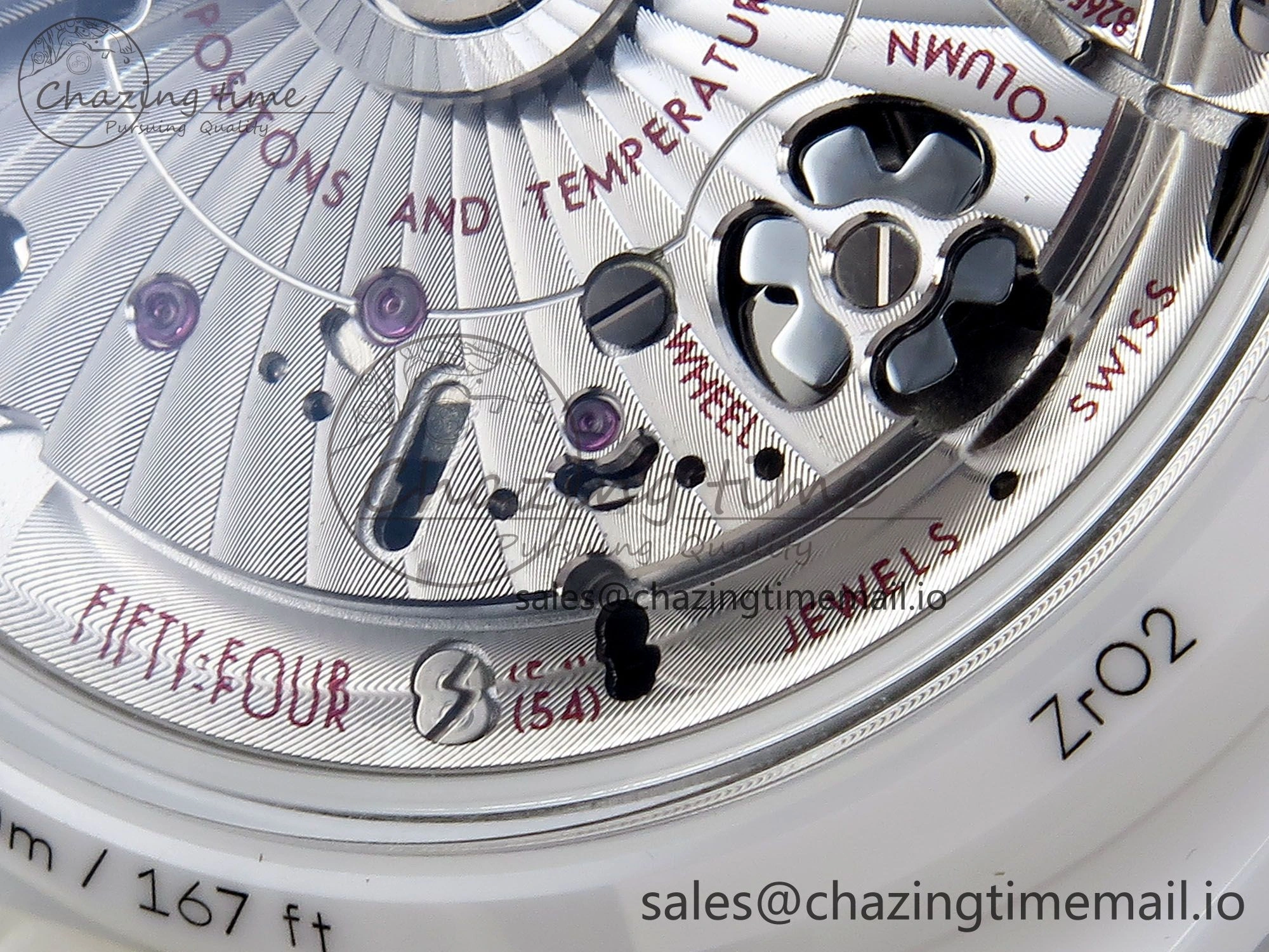 Speedmaster White Side Of The Moon N1F 1:1 Best Edition White Dial White Ceramic on White Leather Strap A9300