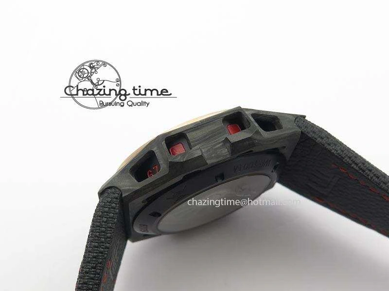 Spidolite II Tech Gold Forge Carbon V6F Best Edition Lite On Black Nylon Strap A23J