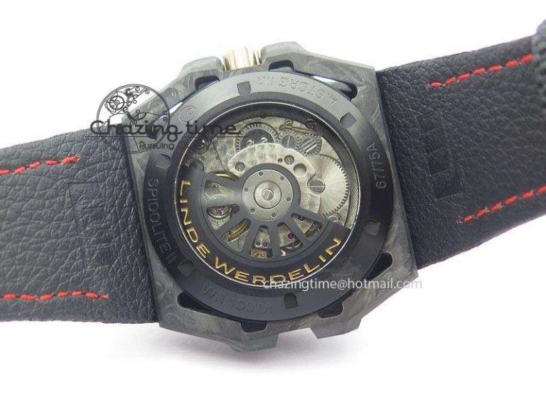 Spidolite II Tech Gold Forge Carbon V6F Best Edition Lite On Black Nylon Strap A23J