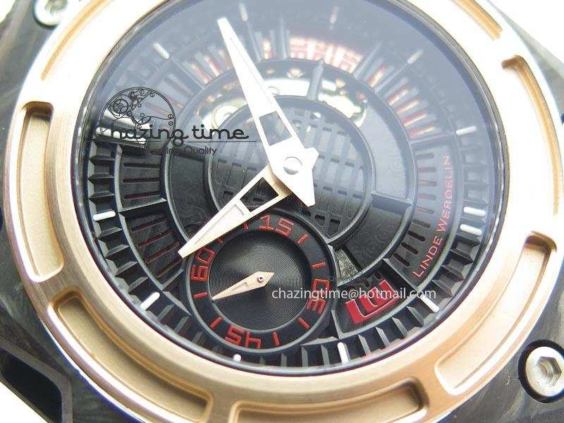 Spidolite II Tech Gold Forge Carbon V6F Best Edition Lite On Black Nylon Strap A23J
