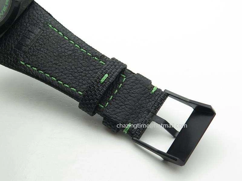 Spidolite II Tech Green Forged Carbon V6F Best Edition On Black Nylon Strap A7750