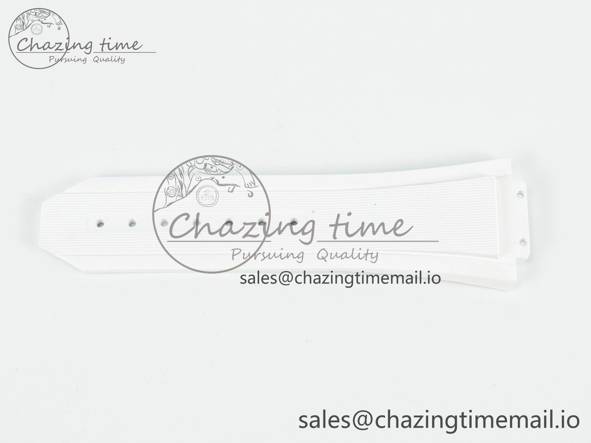 Spirit of Big Bang 42mm Best Edition White Rubber Strap (Fits the Gen size)