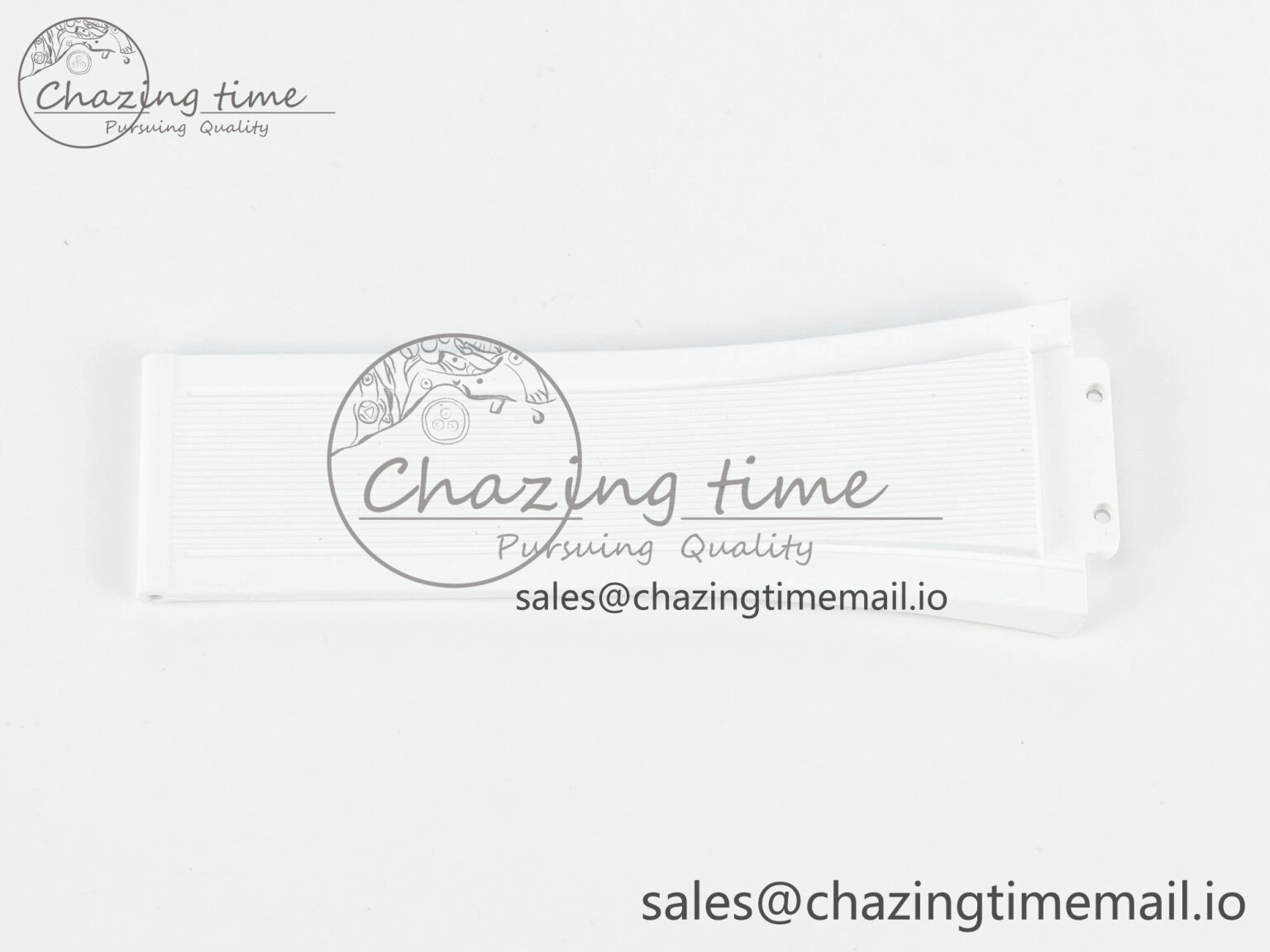 Spirit of Big Bang 42mm Best Edition White Rubber Strap (Fits the Gen size)