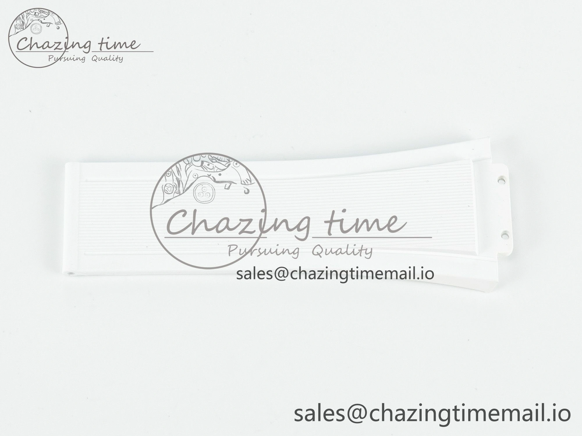 Spirit of Big Bang 42mm Best Edition White Rubber Strap (Fits the Gen size)