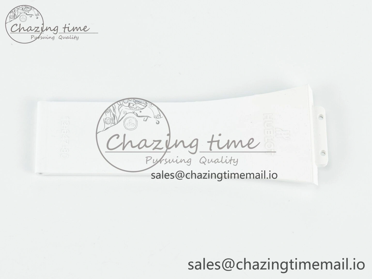 Spirit of Big Bang 42mm Best Edition White Rubber Strap (Fits the Gen size)
