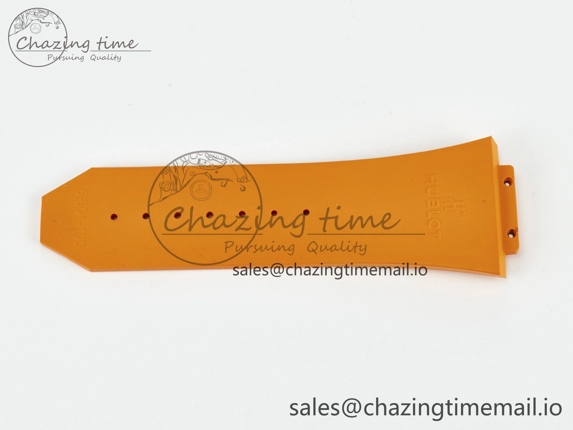 Spirit of Big Bang 45mm Best Edition Orange Rubber Strap (Fits the Gen size)