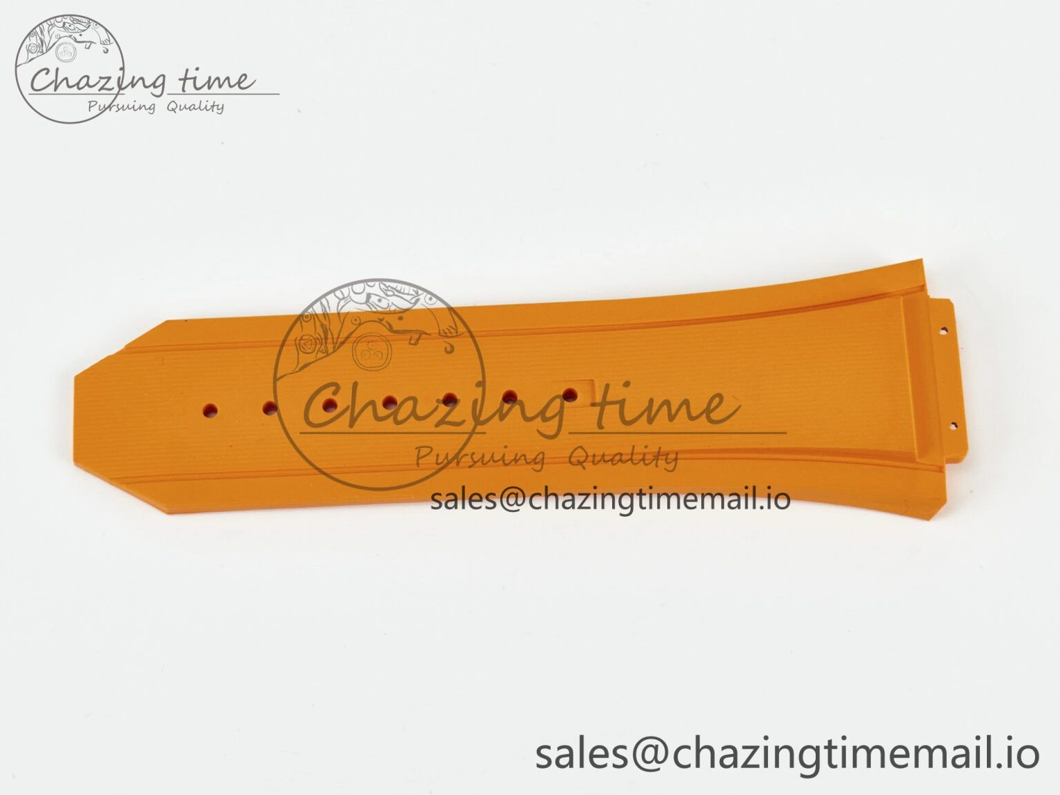 Spirit of Big Bang 45mm Best Edition Orange Rubber Strap (Fits the Gen size)