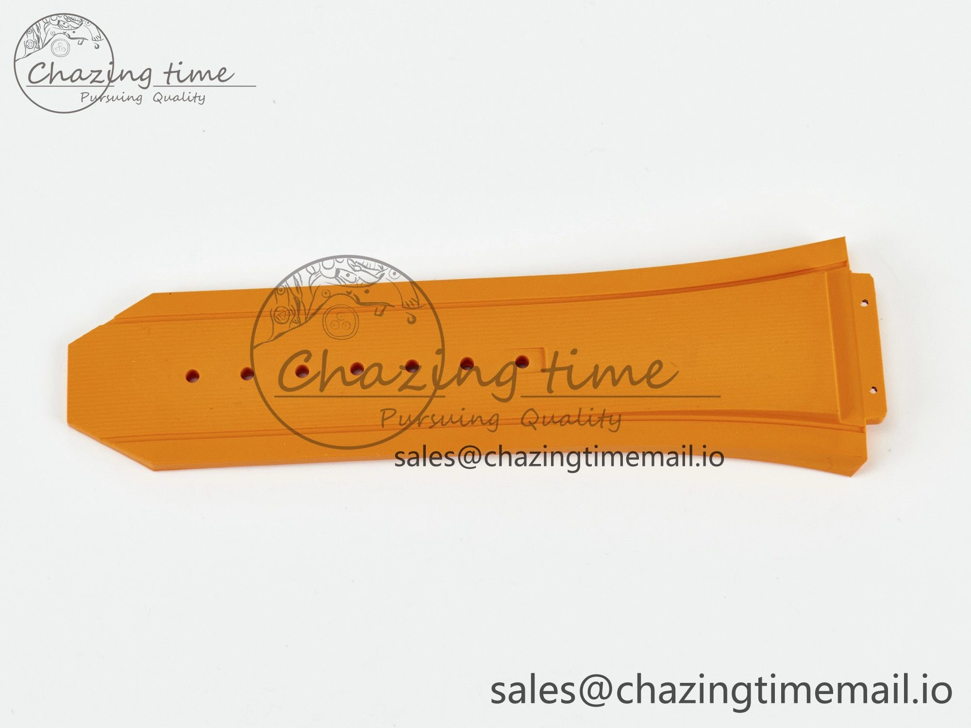 Spirit of Big Bang 45mm Best Edition Orange Rubber Strap (Fits the Gen size)