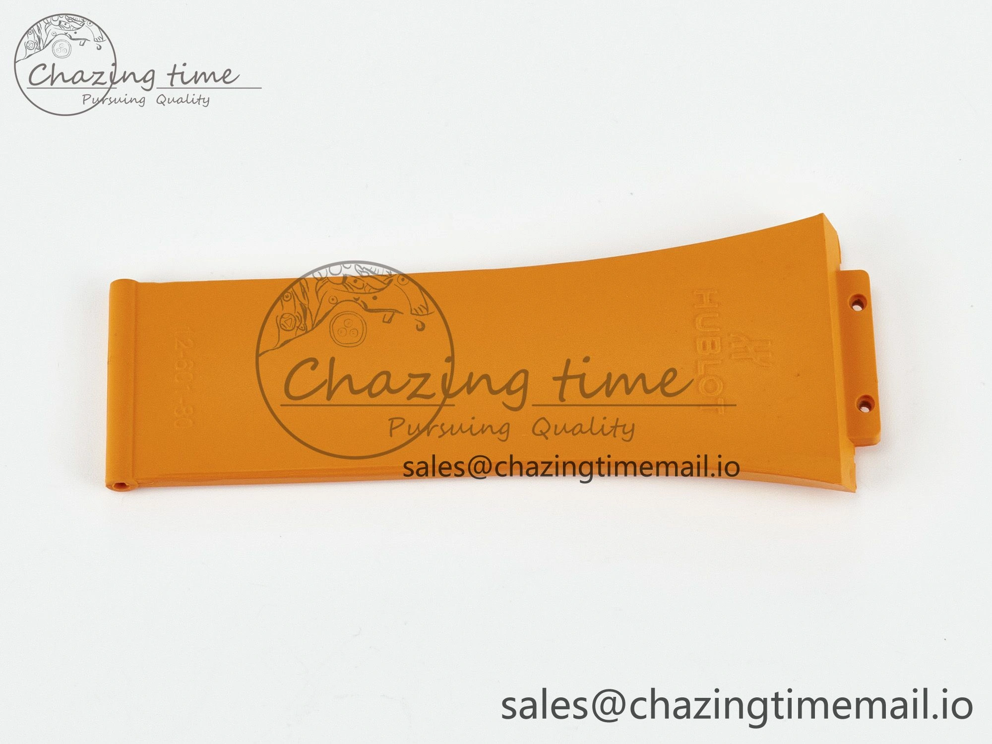 Spirit of Big Bang 45mm Best Edition Orange Rubber Strap (Fits the Gen size)
