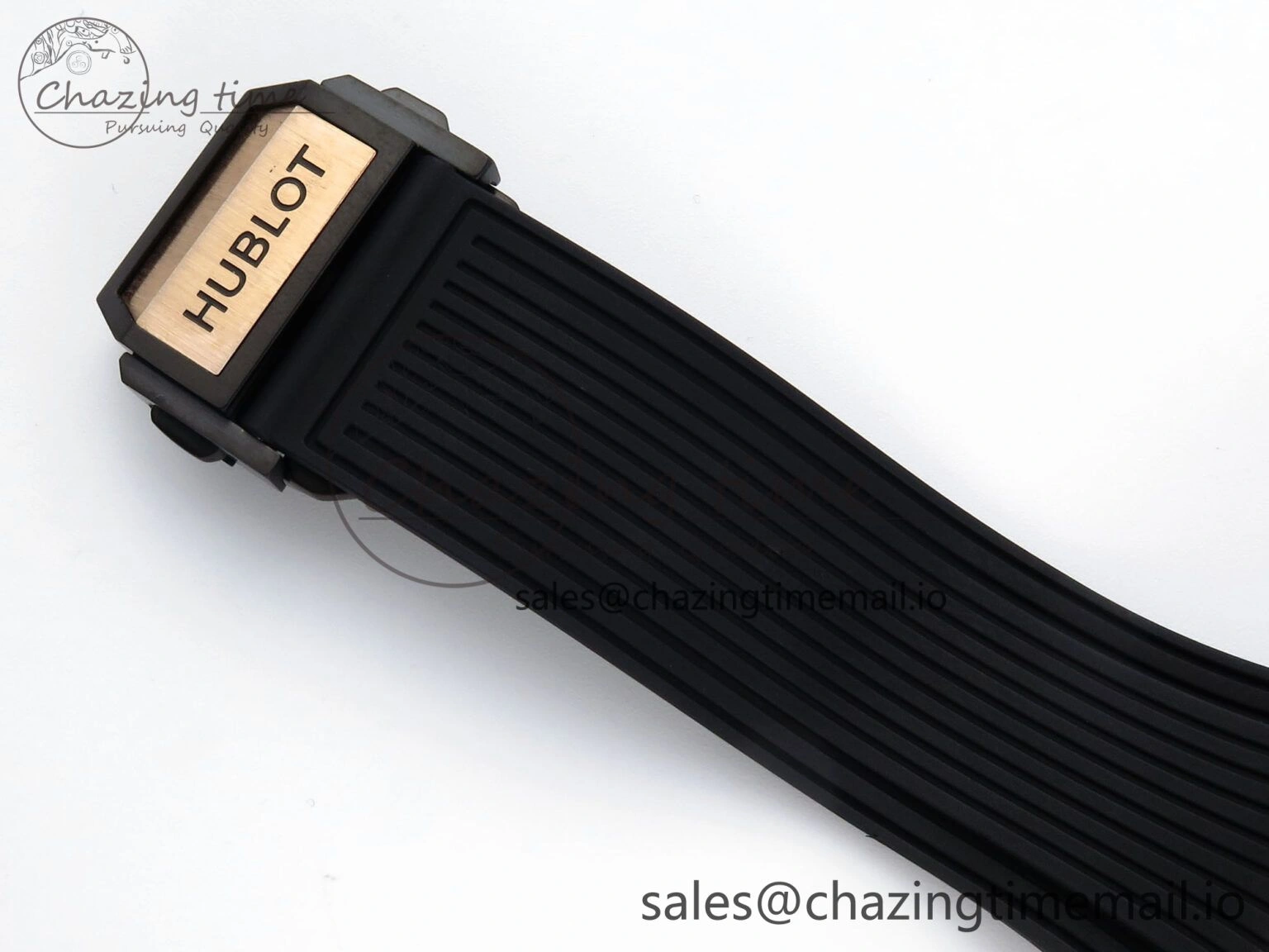 Spirit of Big Bang RG BBF 1:1 Best Edition RG Ceramic Bezel Skeleton Dial on Black Rubber Strap A7750