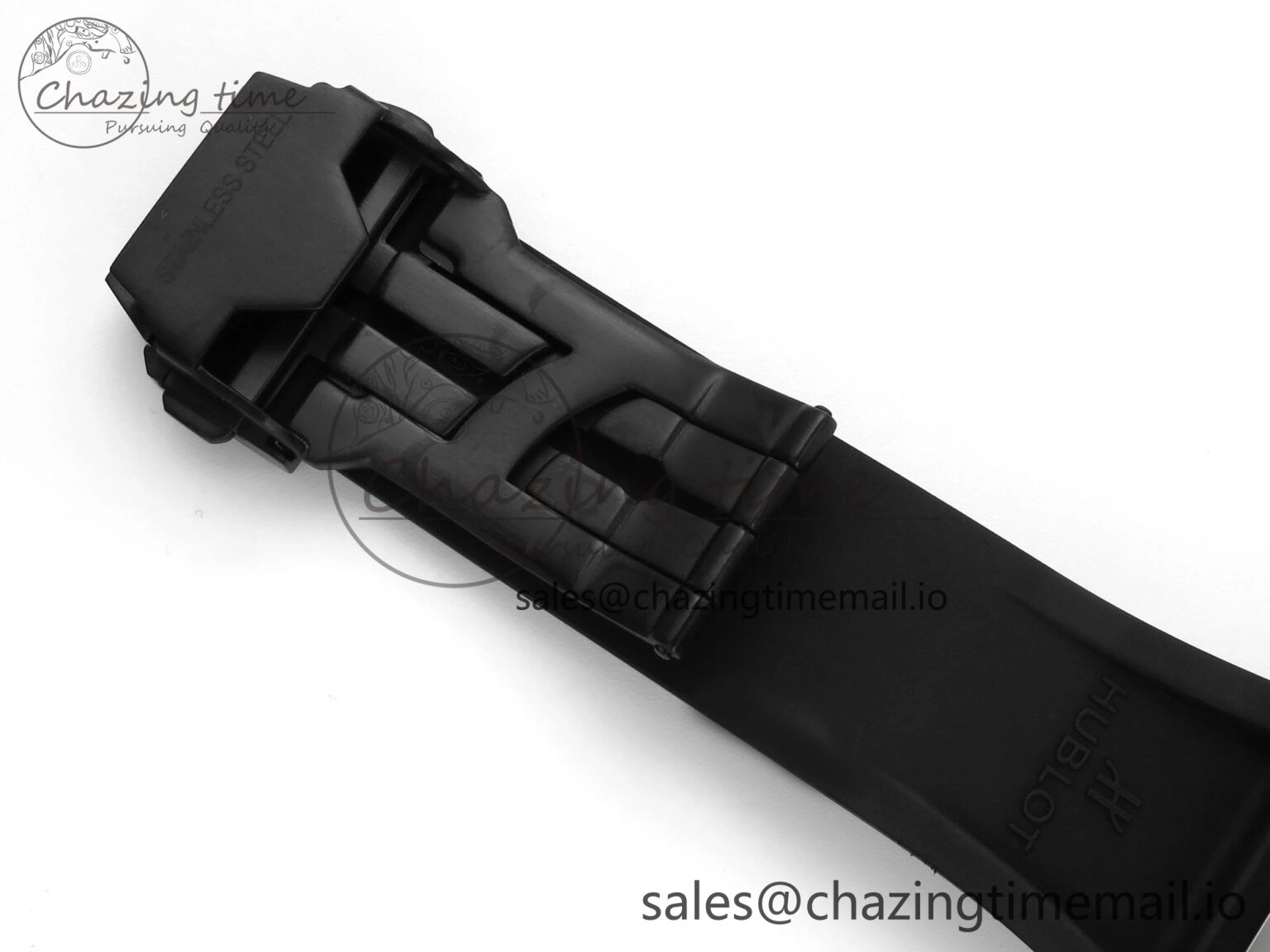 Spirit of Big Bang RG BBF 1:1 Best Edition RG Ceramic Bezel Skeleton Dial on Black Rubber Strap A7750