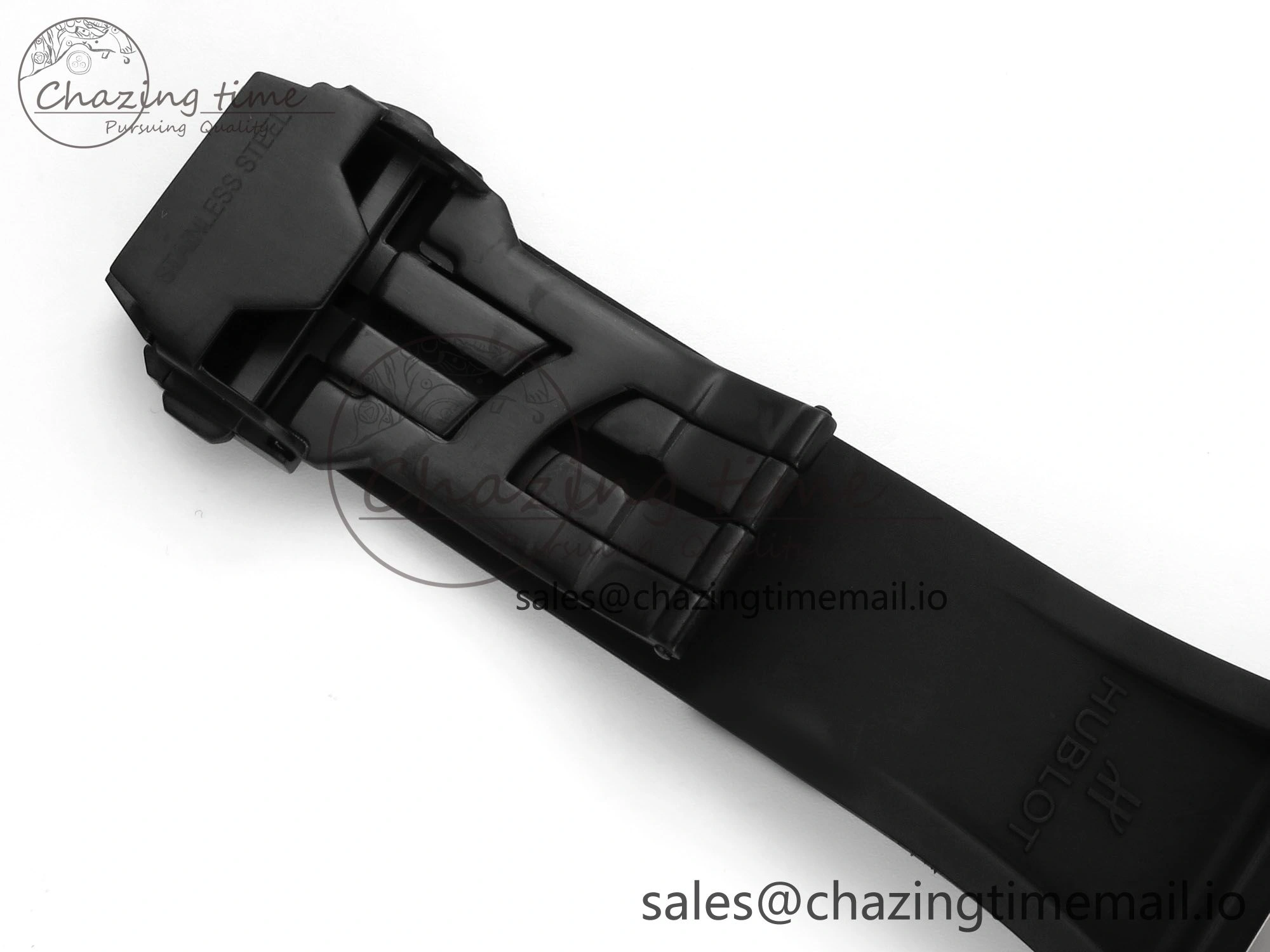 Spirit of Big Bang RG BBF 1:1 Best Edition RG Ceramic Bezel Skeleton Dial on Black Rubber Strap A7750